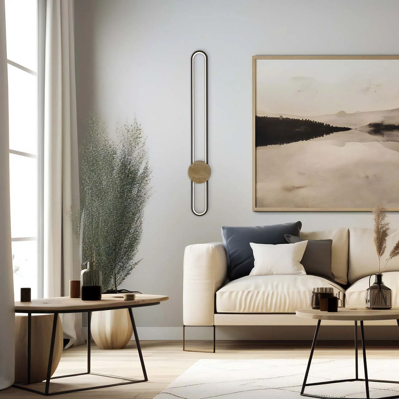 Goldlux Florentyna kinkiet 1x24 W czarny 333919 - Wysyłka w 24h