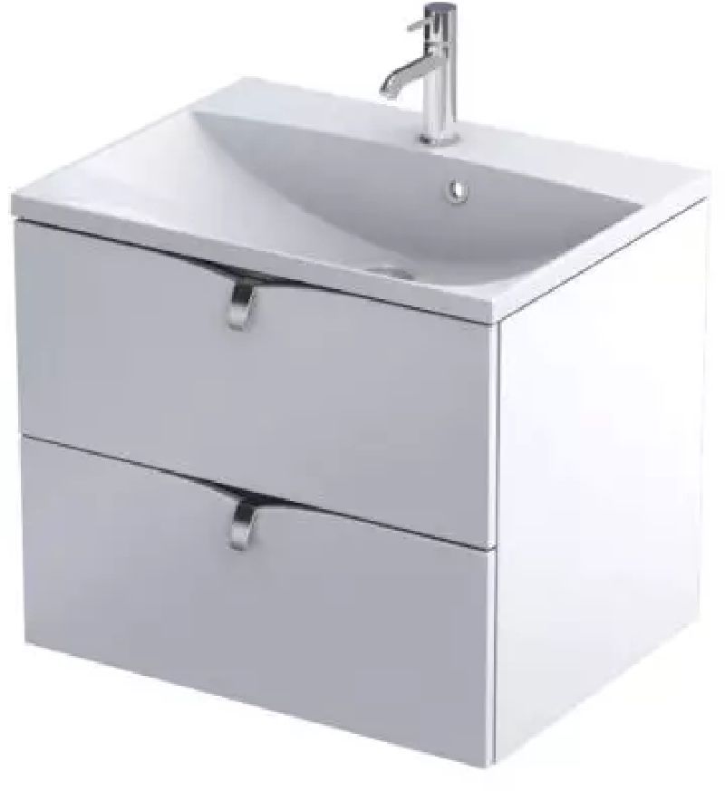 Oristo Siena szafka 60 cm podumywalkowa wisząca biały mat OR45-SD2S-60-2