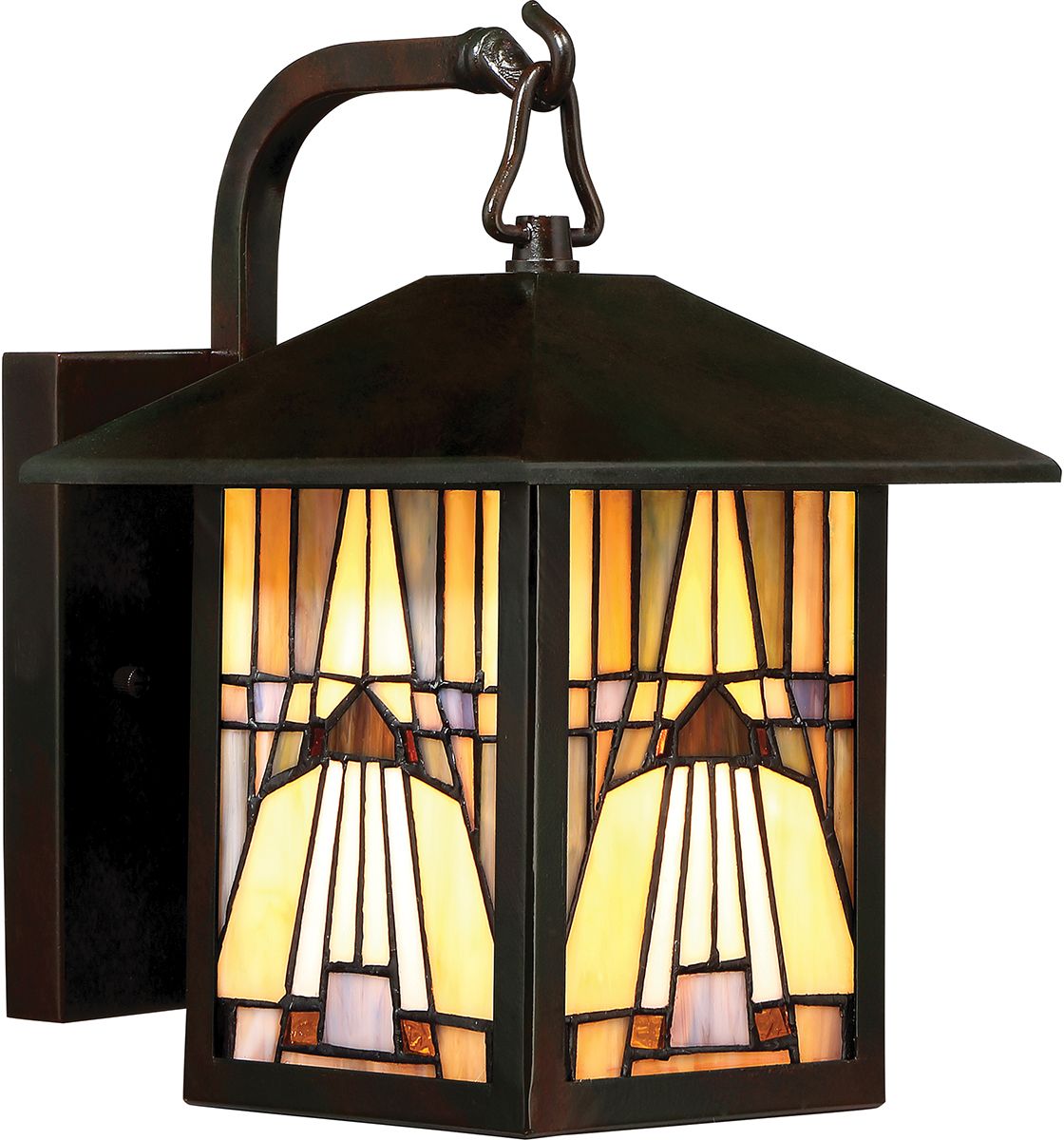 Elstead Lighting Inglenook Outdoor kinkiet zewnętrzny 1x60 W ciemny brąz QZ-INGLENOOK2-S