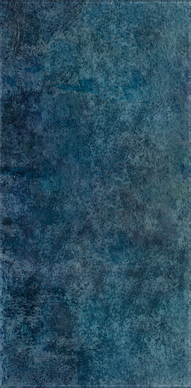 Paradyż dekor ścienny 29,5x59,5 cm uniwersalny szklany turkois motyw B niebieski