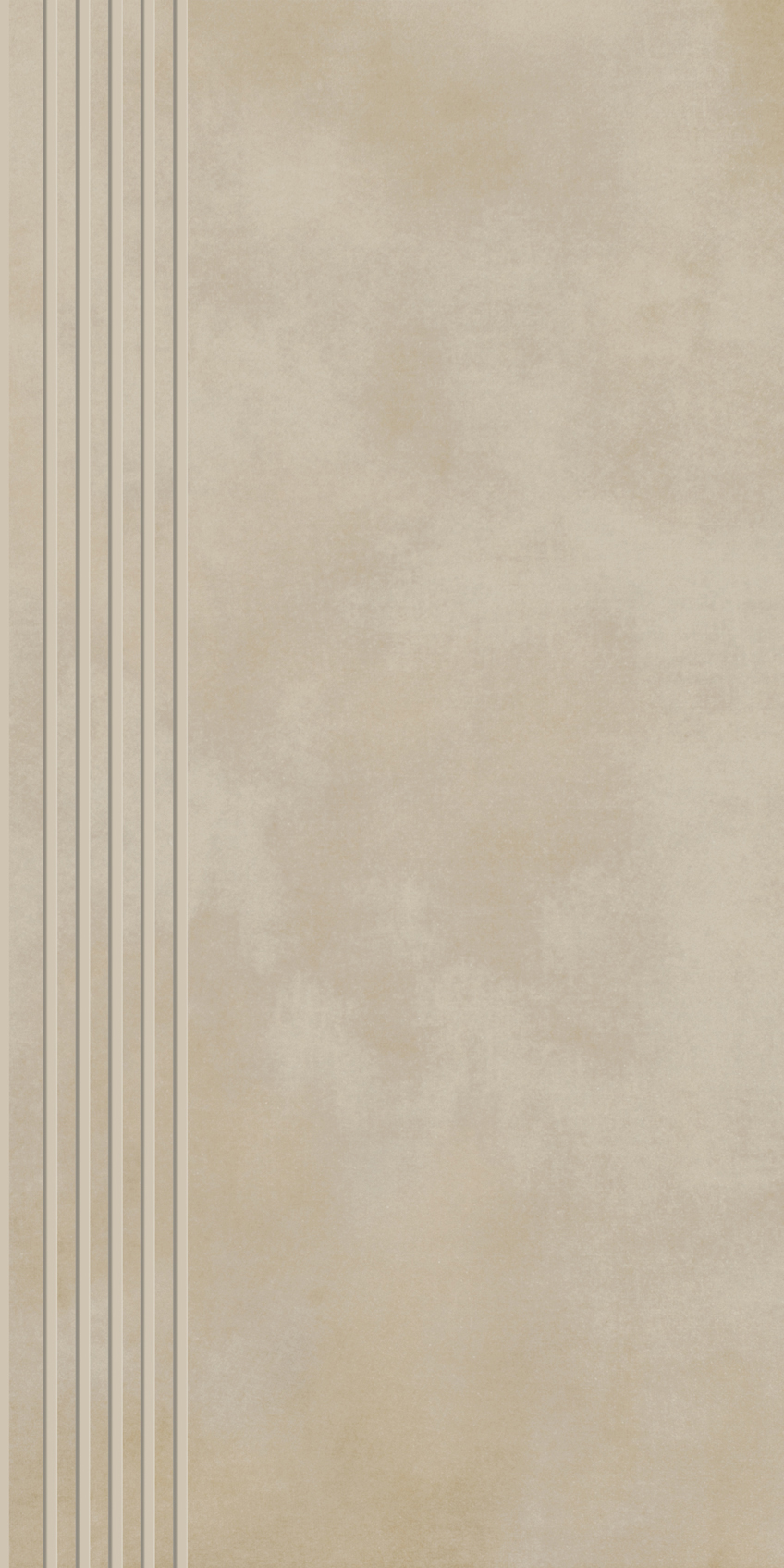 Paradyż Tecniq stopnica 29,8x59,8 cm prosta nacinana beżowy półpoler