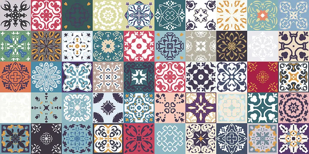 Ceramstic Contini dekor ścienny 60x30 cm mix kolorów