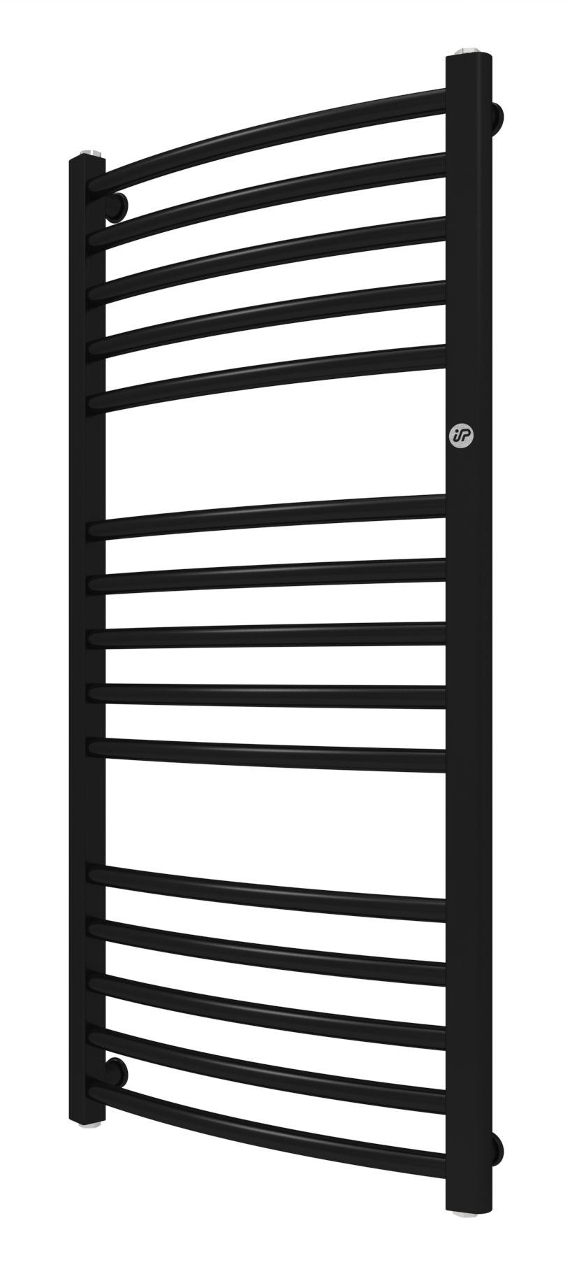 Instal Projekt Ambra R grzejnik łazienkowy drabinkowy 165x55 cm czarny mat AMBR-55/170C31 - Wysyłka w 24h