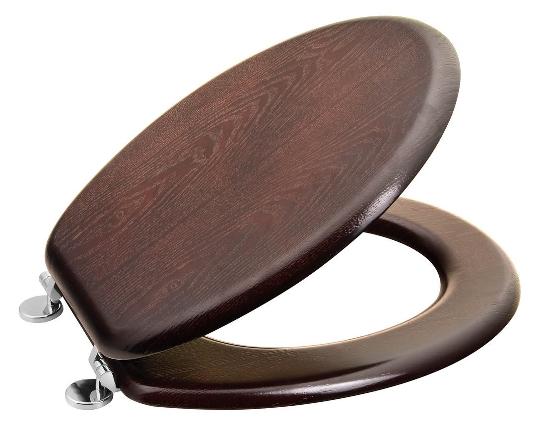 Aqualine deska sedesowa brązowa/orzech 1705-11 - Wysyłka w 24h