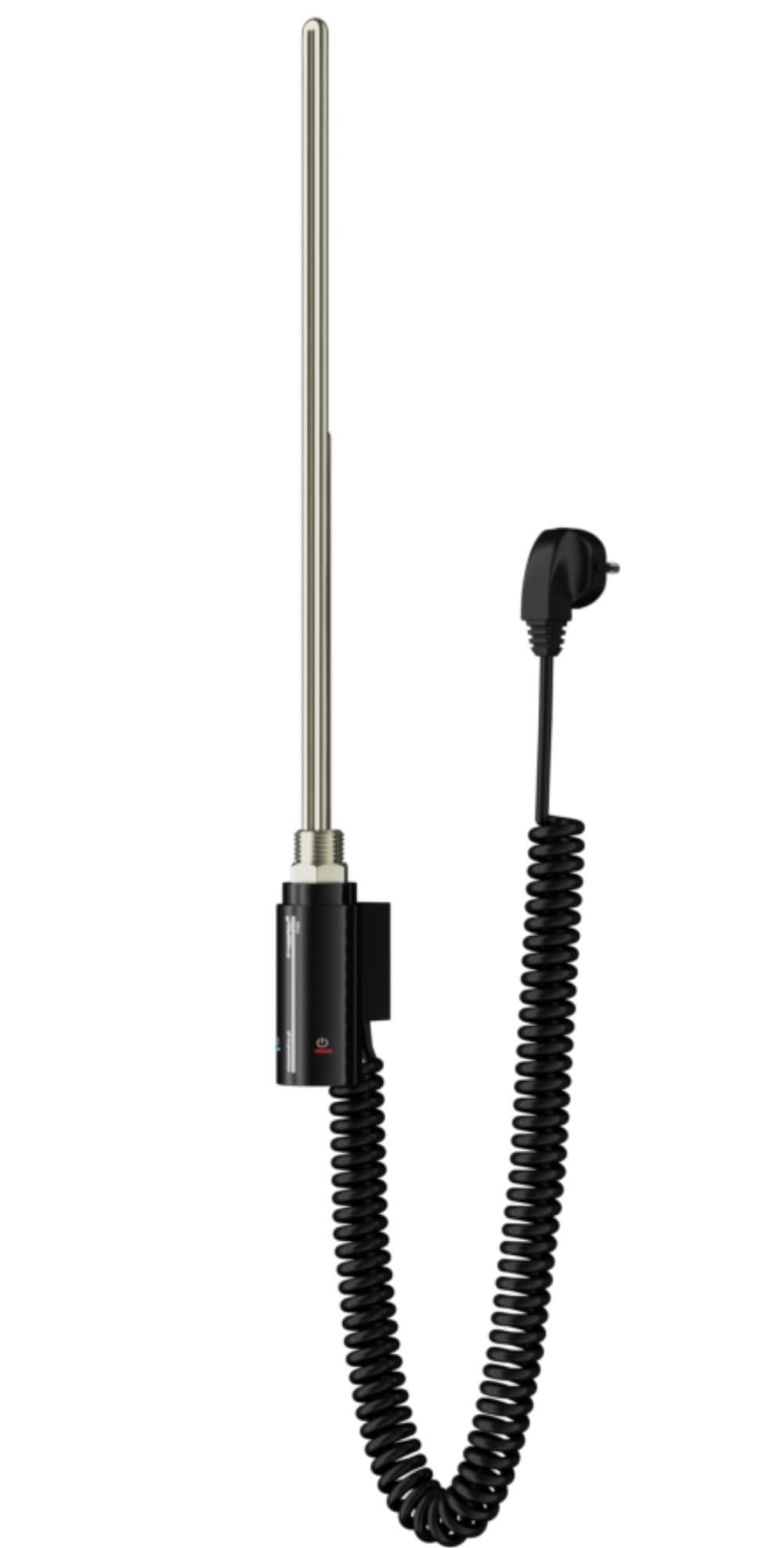 Instal Projekt Hot Smart grzałka elektryczna inteligentna 300 W natynkowa czarna HOTED-03C2