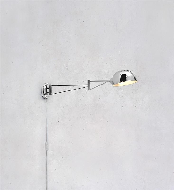 Markslöjd Portland kinkiet 1x40 W chrom 108623