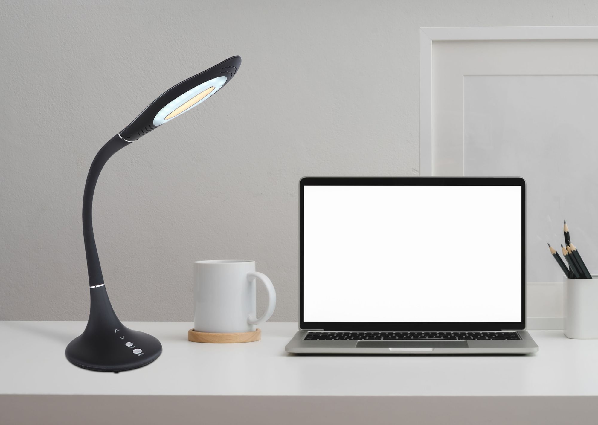 Globo Lighting Pattaya lampa biurkowa 1x10 W czarna 58271B