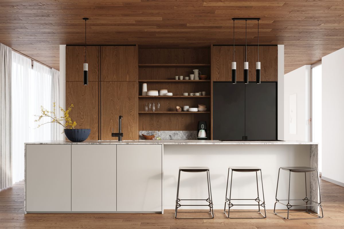 Sollux Lighting Borgio lampa wisząca 1x40W beton/czarna SL.0650