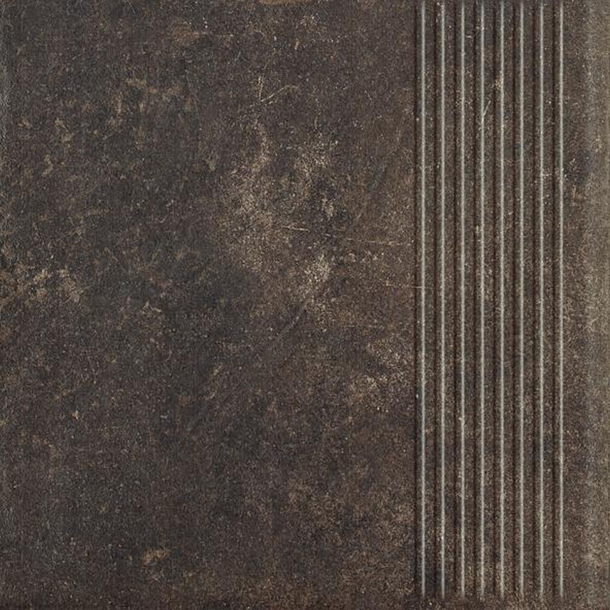 Paradyż Scandiano stopnica 30x30 cm brązowa