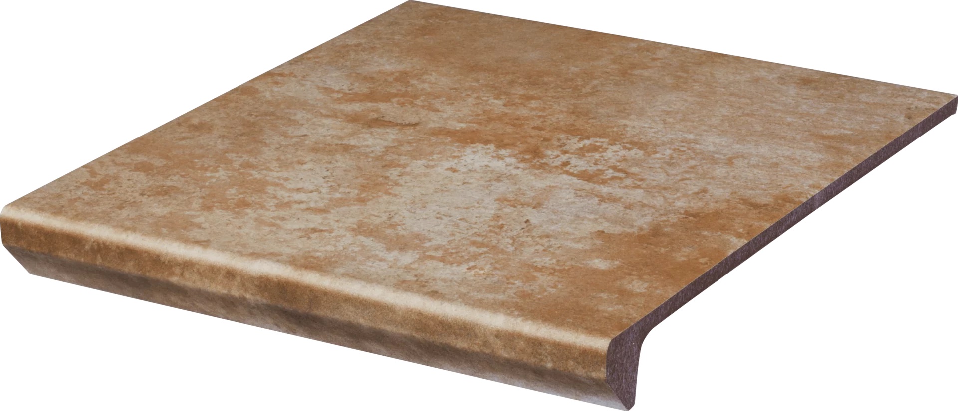 Paradyż Ilario Ochra Kapinos stopnica 33x30 cm brązowa