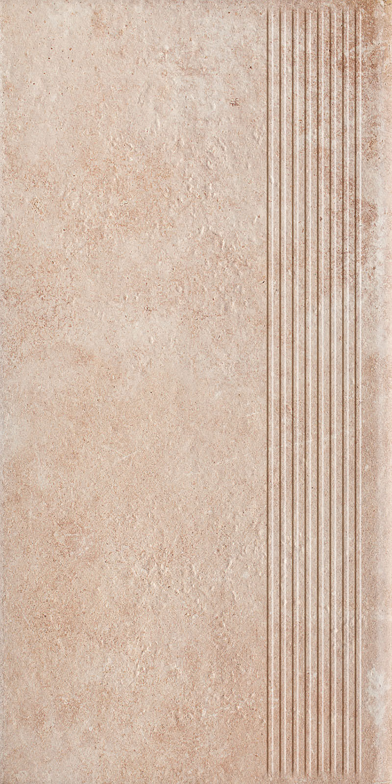 Paradyż Scandiano stopnica 30x60 cm prosta STR ochra mat