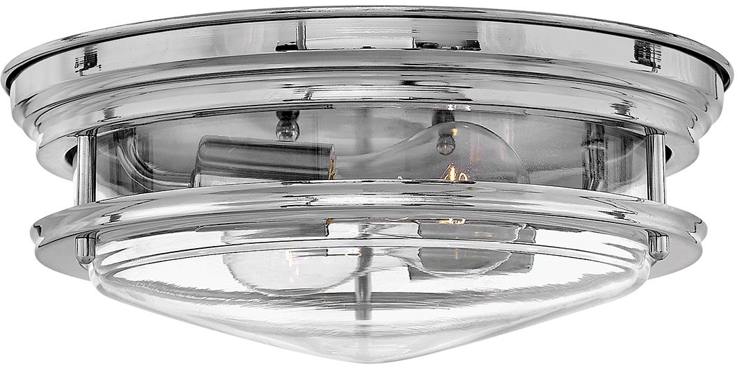 Quintiesse Hadrian lampa podsufitowa 2x40 W chrom-przezroczysta QN-HADRIAN-FS-CM-CLEAR