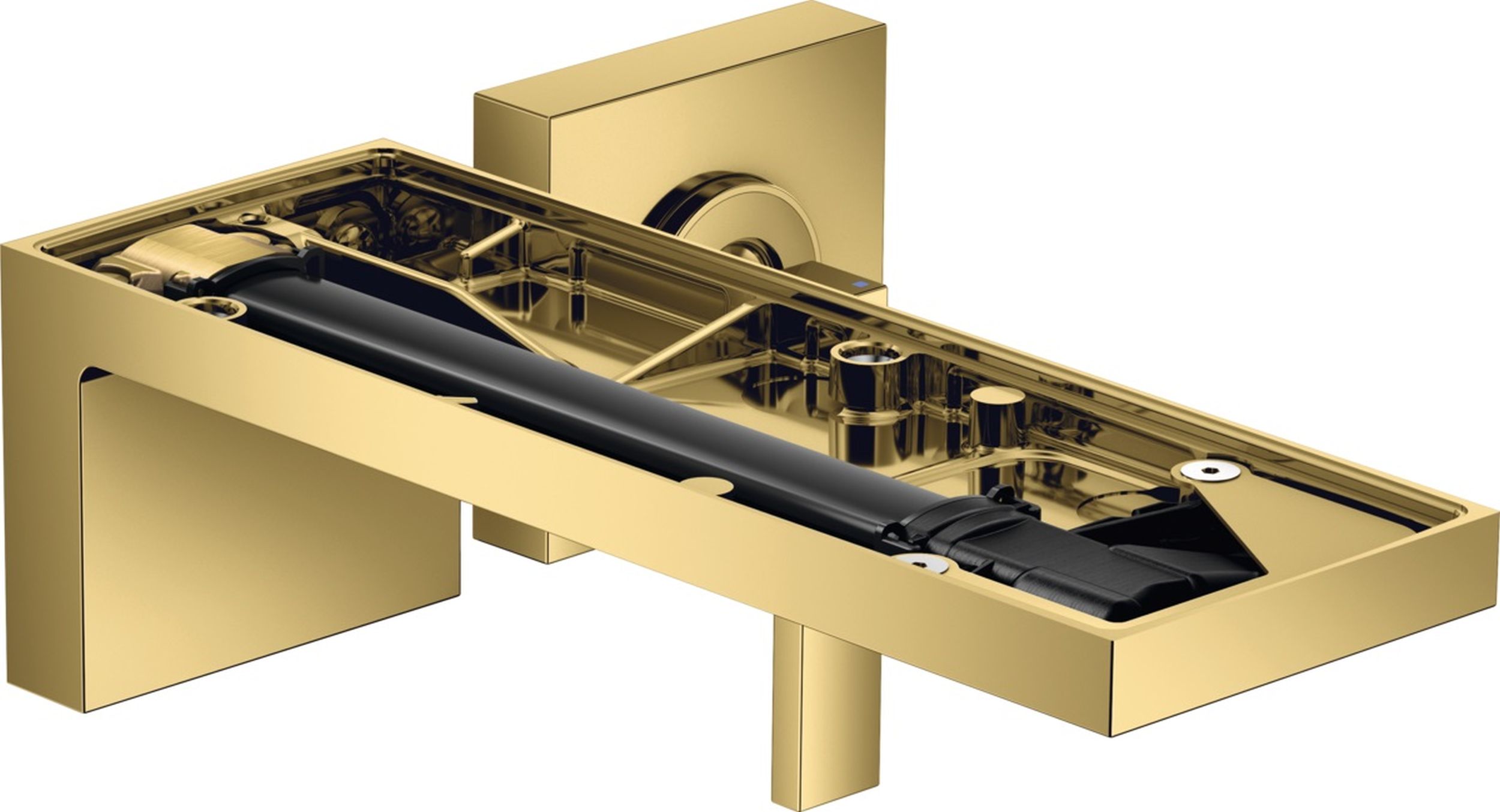 Axor MyEdition bateria umywalkowa podtynkowa złoty optyczny polerowany 47062990