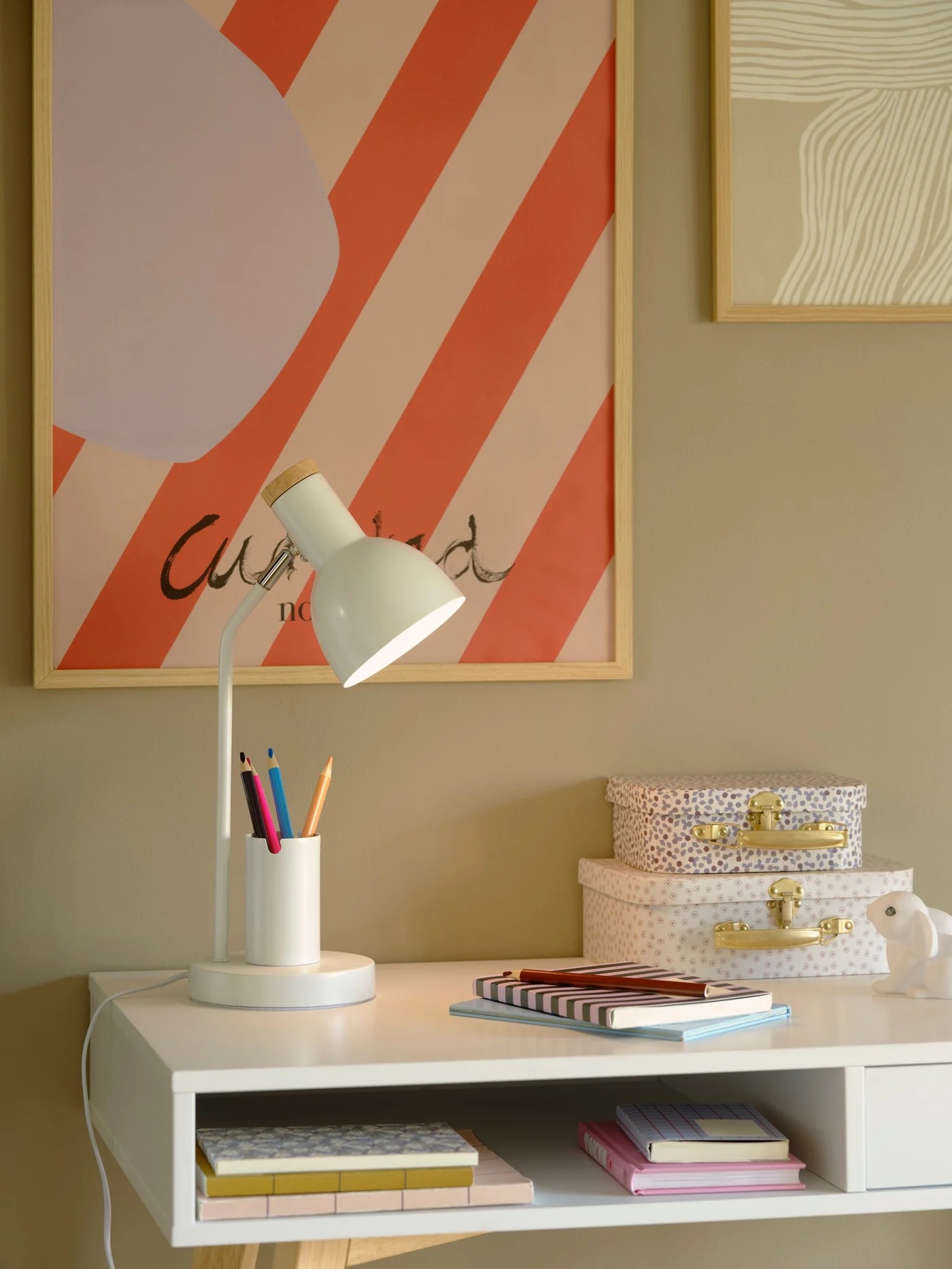 Nordlux Devone lampa biurkowa 1x15 W biała 2512405001