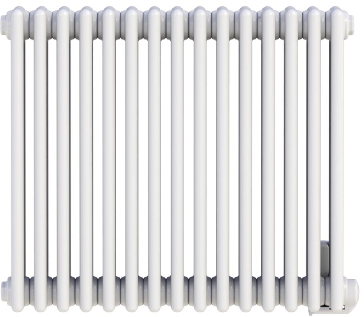 Zehnder Charleston Electric grzejnik elektryczny z grzałką 60x73,2 cm biały NZ3-060-073/GF