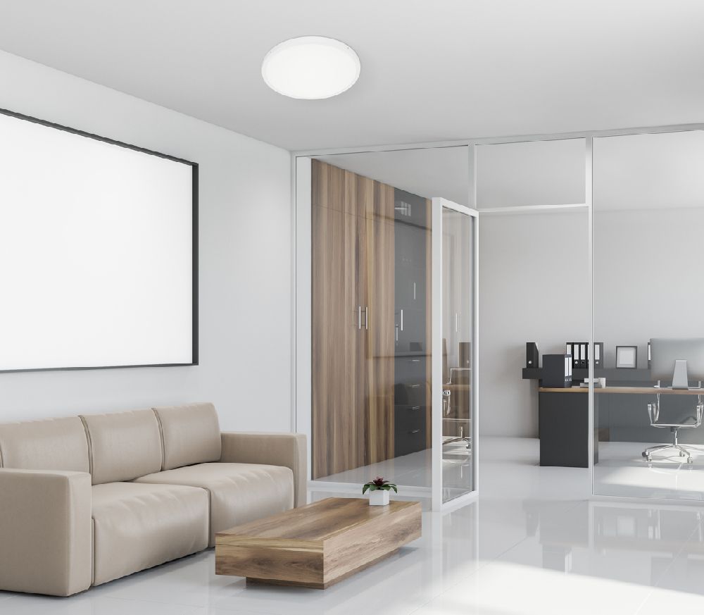 Italux Pelaro plafon 1x36 W biały PLF-7001-500R-WH-3K