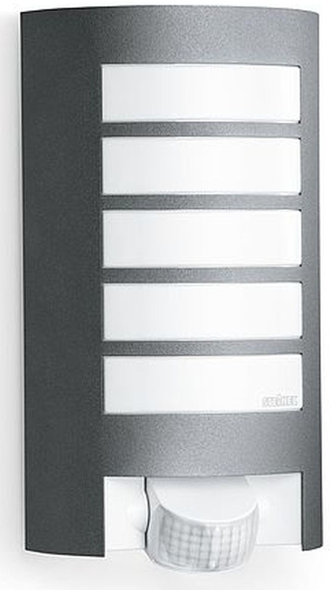 Steinel L 12 kinkiet zewnętrzny 1x60W z czujnikiem ruchu antracyt/biały ST657819