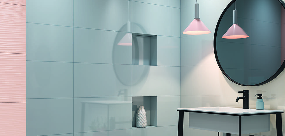 Paradyż Synergy płytka ścienna 30x60 cm STR A biały połysk