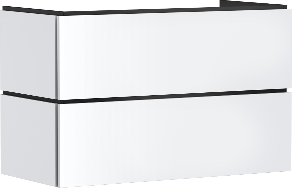 Hansgrohe Xilesa E szafka 98x47x62 cm podumywalkowa wisząca biała 54297700