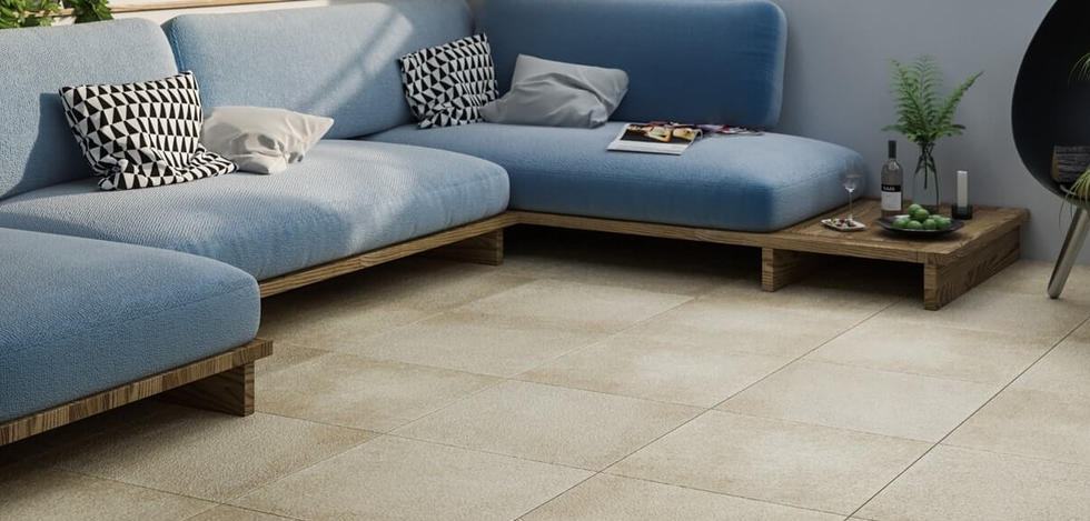 Paradyż Terrace płytka podłogowa 59,5x59,5 cm tarasowa beżowy mat