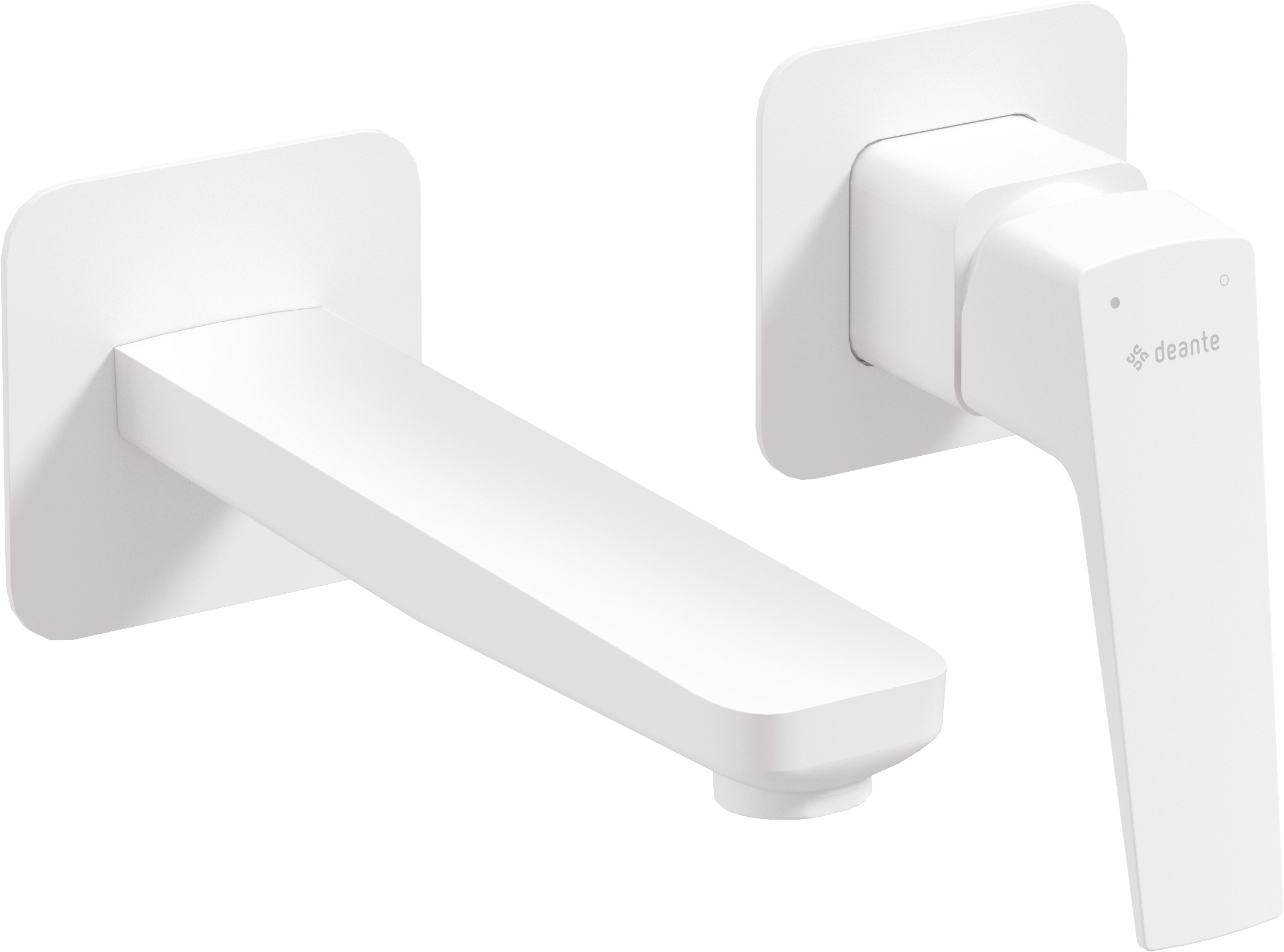 Deante Blur bateria umywalkowa podtynkowa biała BQL_A54L