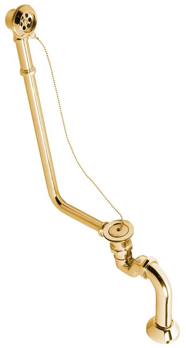 Polysan Charleston syfon do wanny złoty 71799