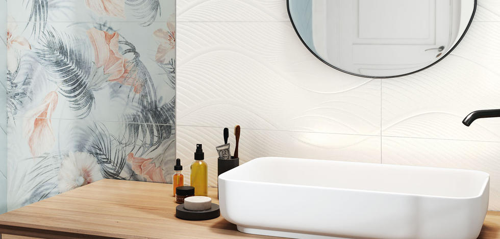 Paradyż Fiori dekor ścienny 30x60 cm B mix kolorów