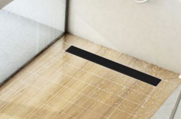 Schedpol Base-Low Black odpływ liniowy 90 cm z rusztem do zabudowy OLSL90/CST-LOW