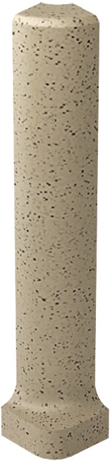 Paradyż Bazo profil 3x10 cm zewnętrzny sól-pieprz beżowy mat