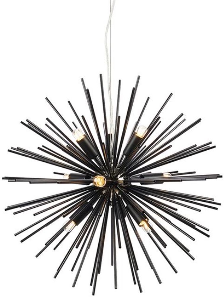 Markslöjd Soleil lampa wisząca 9x20W czarna 108048