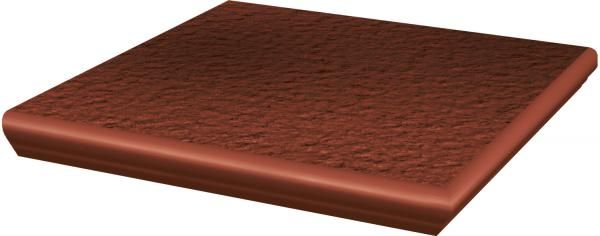 Paradyż Cold Rosa stopnica 33x33 cm czerwona