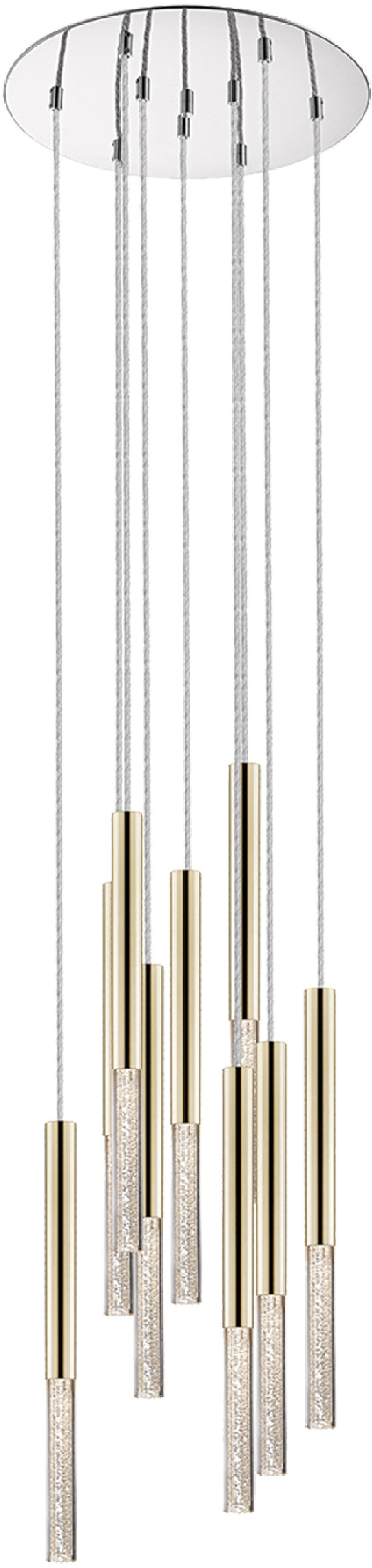 Zuma Line One lampa wisząca 9x5 W chrom P0461-09L-B5F7