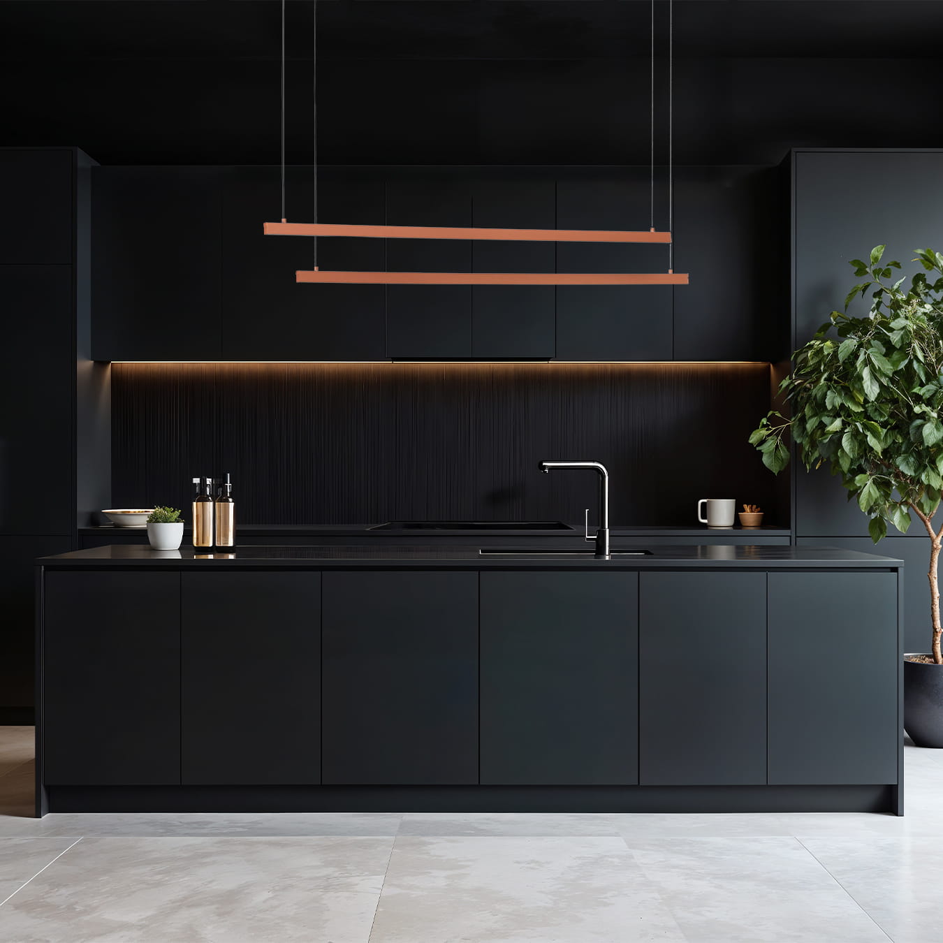 Argon Miami lampa wisząca 2x74 W brązowa 8837