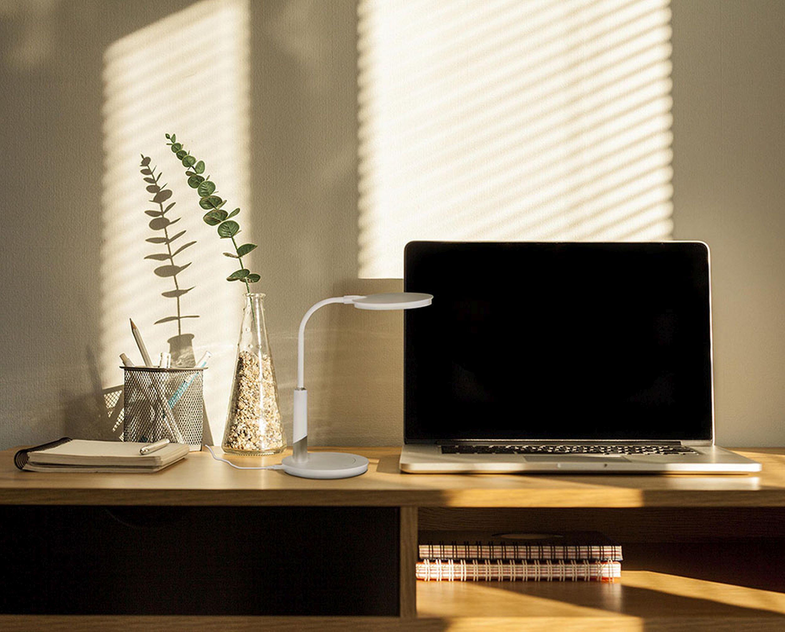 Kaja Dino lampa biurkowa 1x10W LED biały K-BL1237BIAŁY