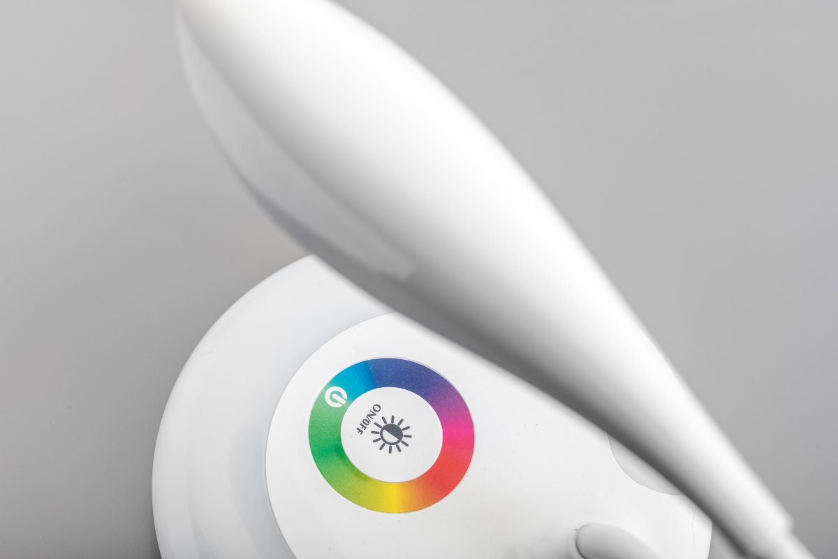 GTV Galactic lampa biurkowa 1x6 W biała LB-GAL3WRU-10