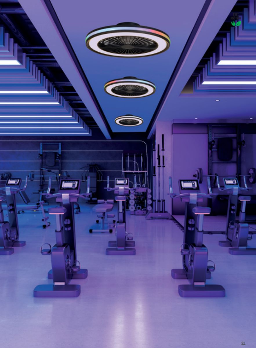 Mantra Gamer plafon 1x60 W czarny 7862