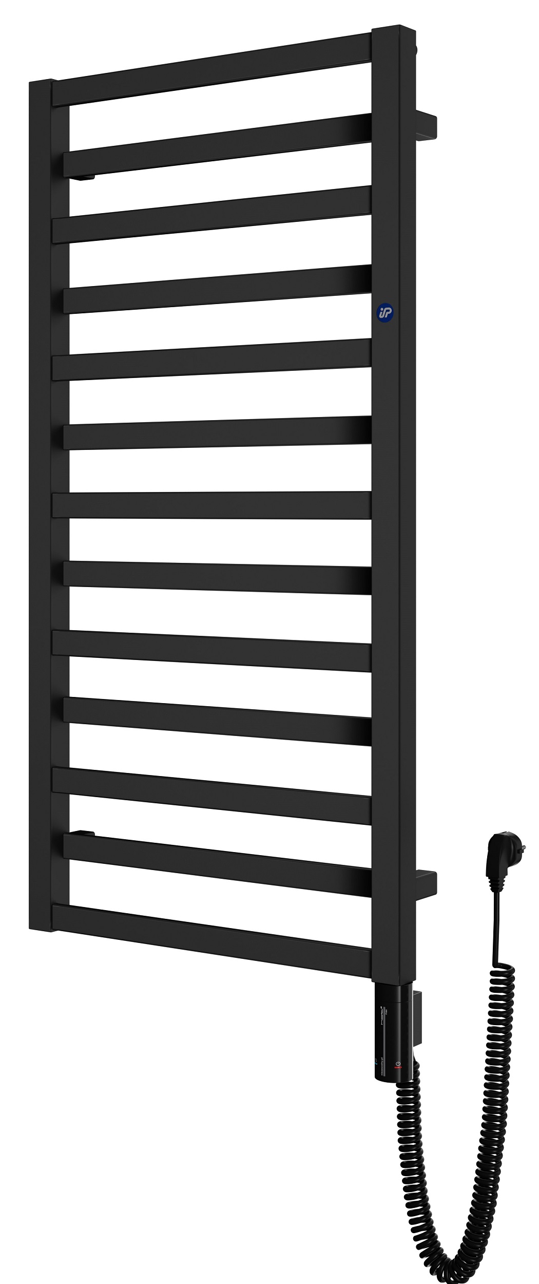 Instal Projekt Poppy Electro grzejnik elektryczny 131x50 cm czarny/black swan PPYE-50/130C75+GH-06C2 - Wysyłka w 24h