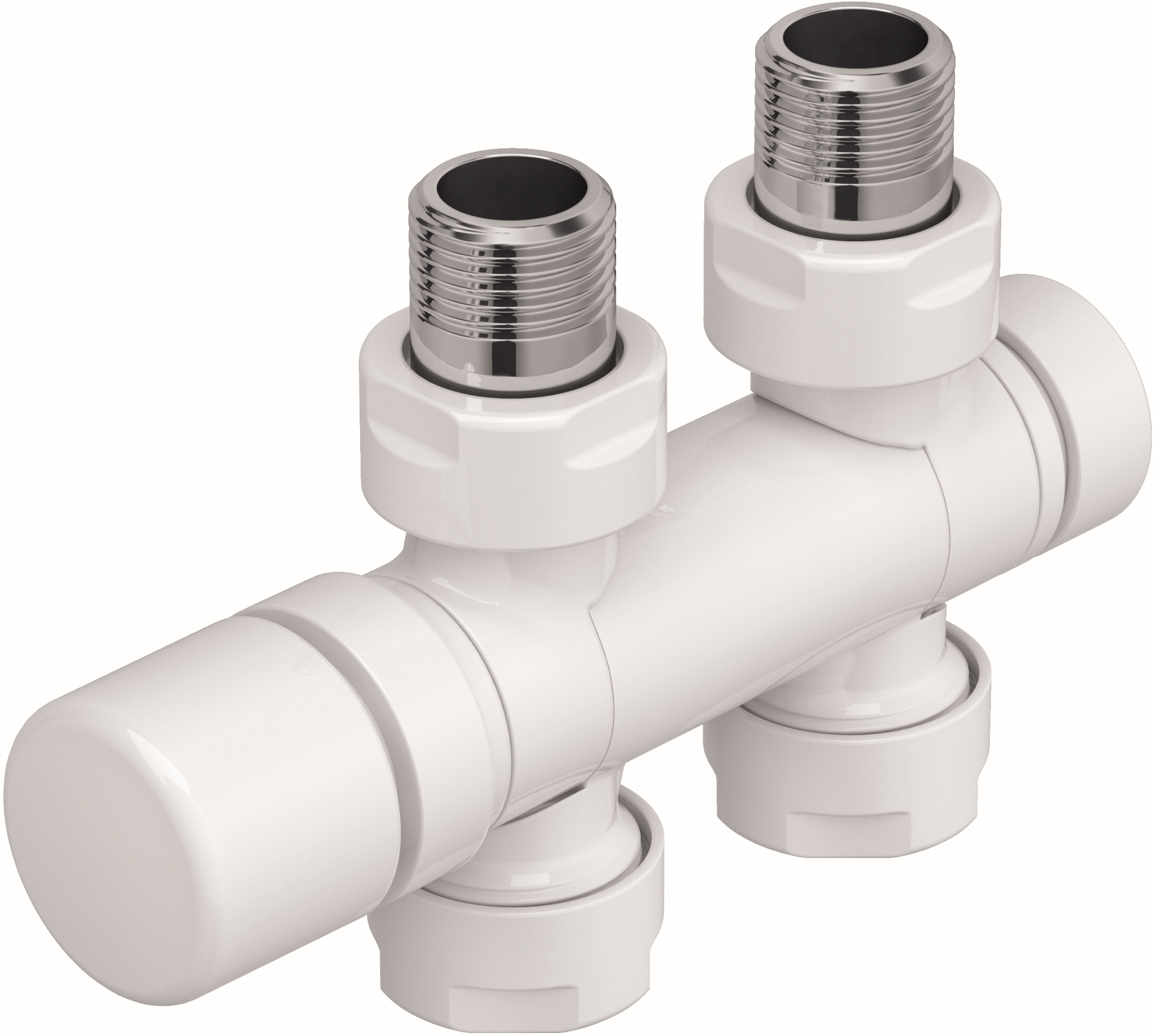 Zehnder zestaw termostatyczny biały 839171