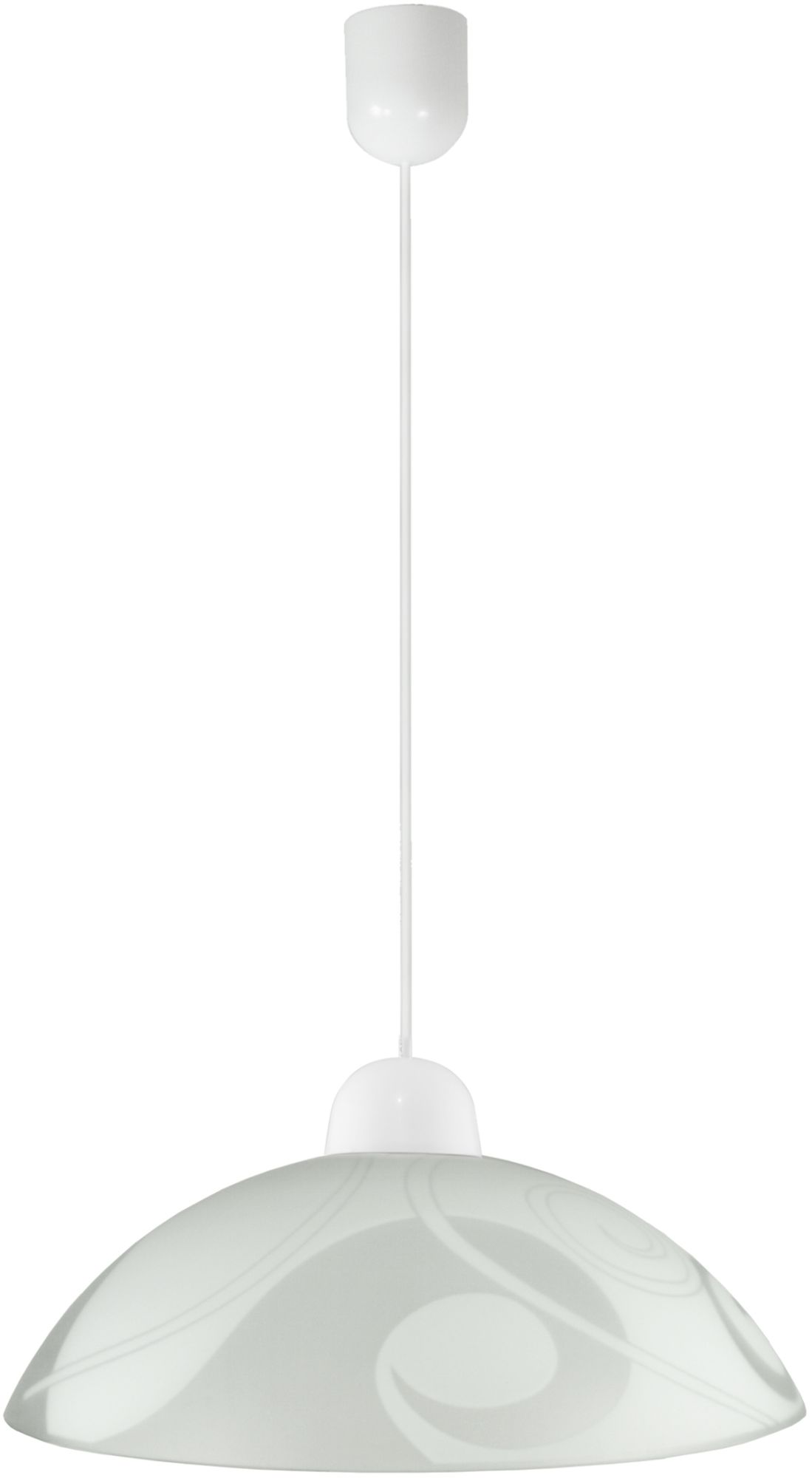 Candellux Lakonia lampa wisząca 1x60W biała 31-48205