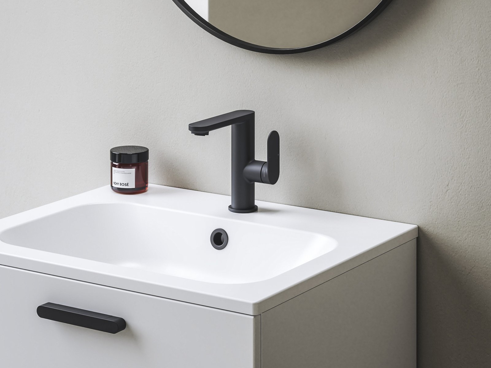 Ravak Chrome II bateria umywalkowa stojąca CR II 014.22BL czarna X070590