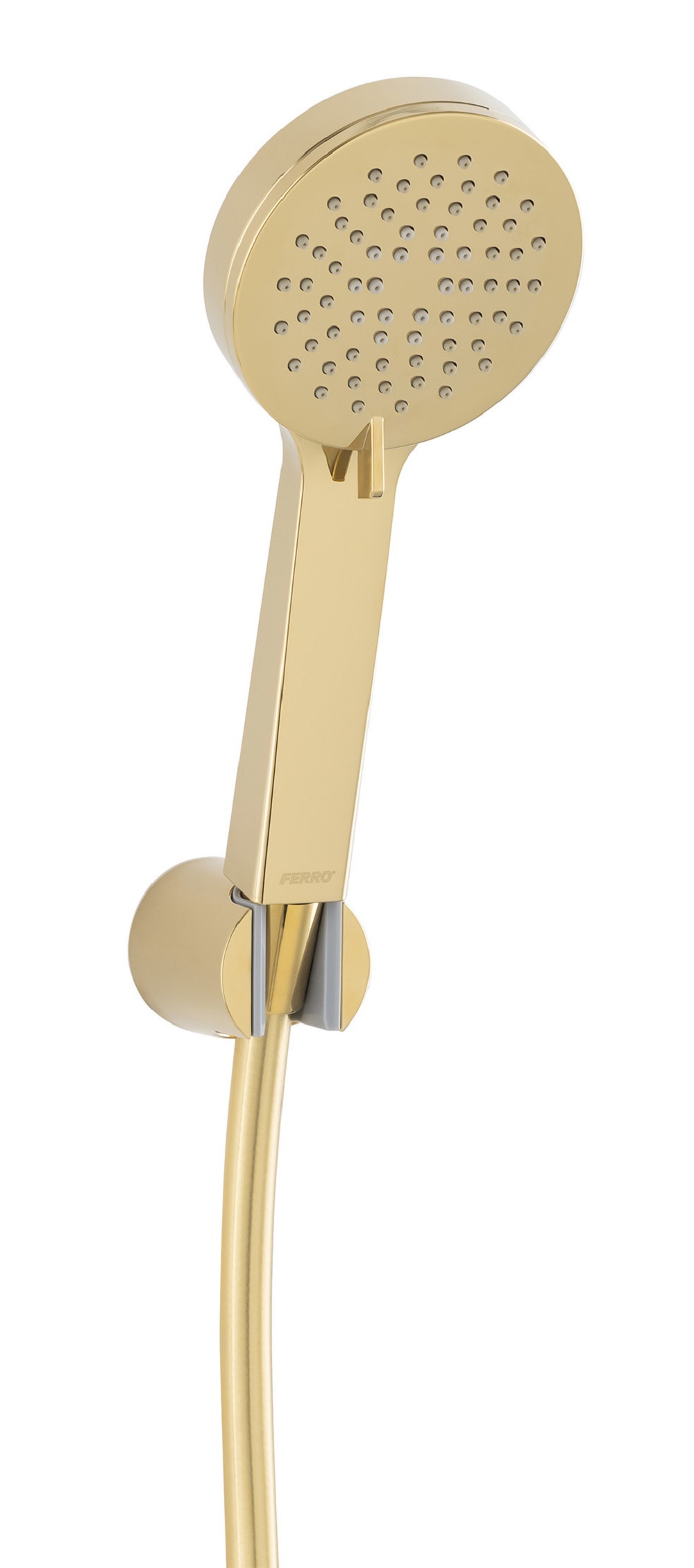 Ferro Rillo zestaw prysznicowy ścienny złoty U365G - Wysyłka w 24h