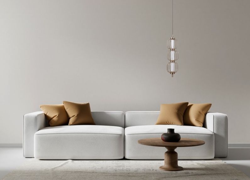 Italux Pedro lampa wisząca 1x12 W złota PND-34405-3V-HBR