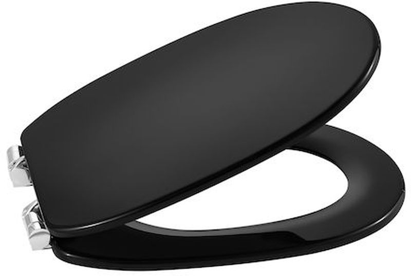 Roca Carmen deska sedesowa wolnoopadająca czarny połysk A801B5256B