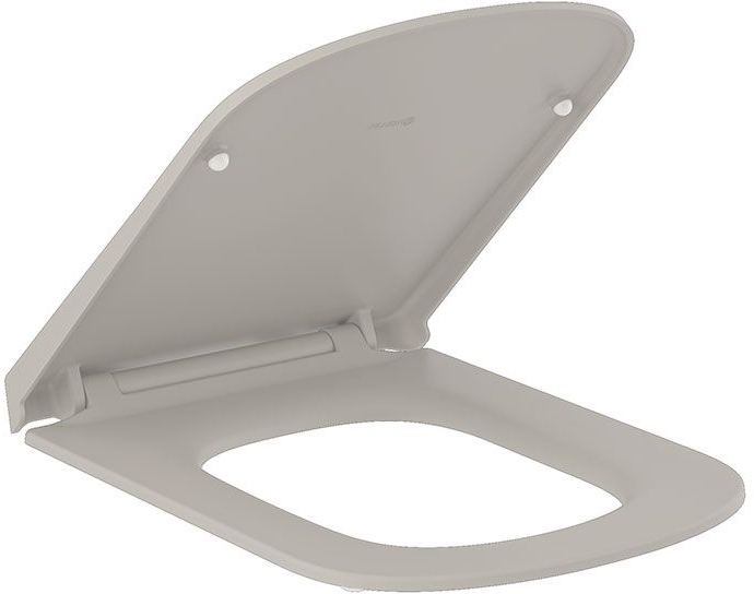 Kludi Resa S deska sedesowa wolnoopadająca jasny szary mat 27WCSO2