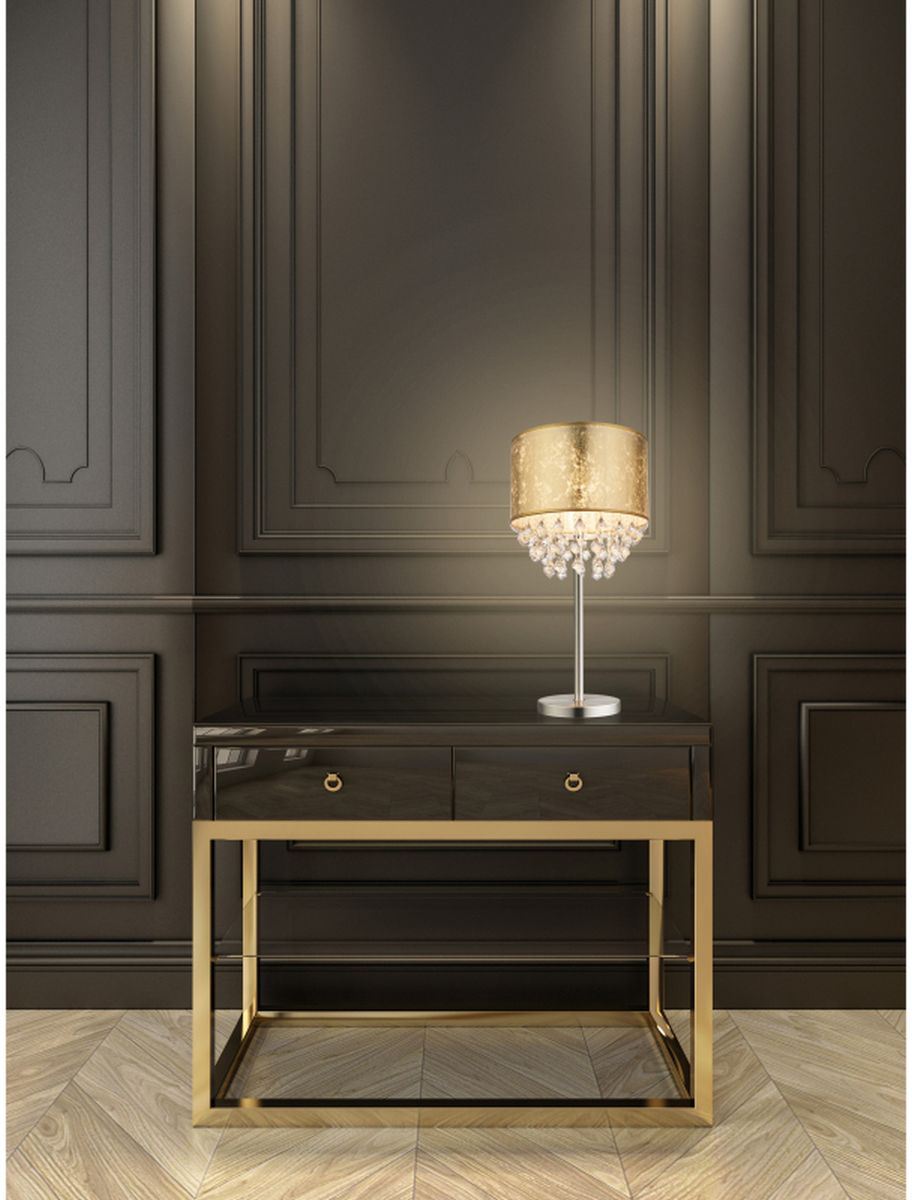 Globo Lighting Amy lampa stołowa 1x60W złota 15187T3