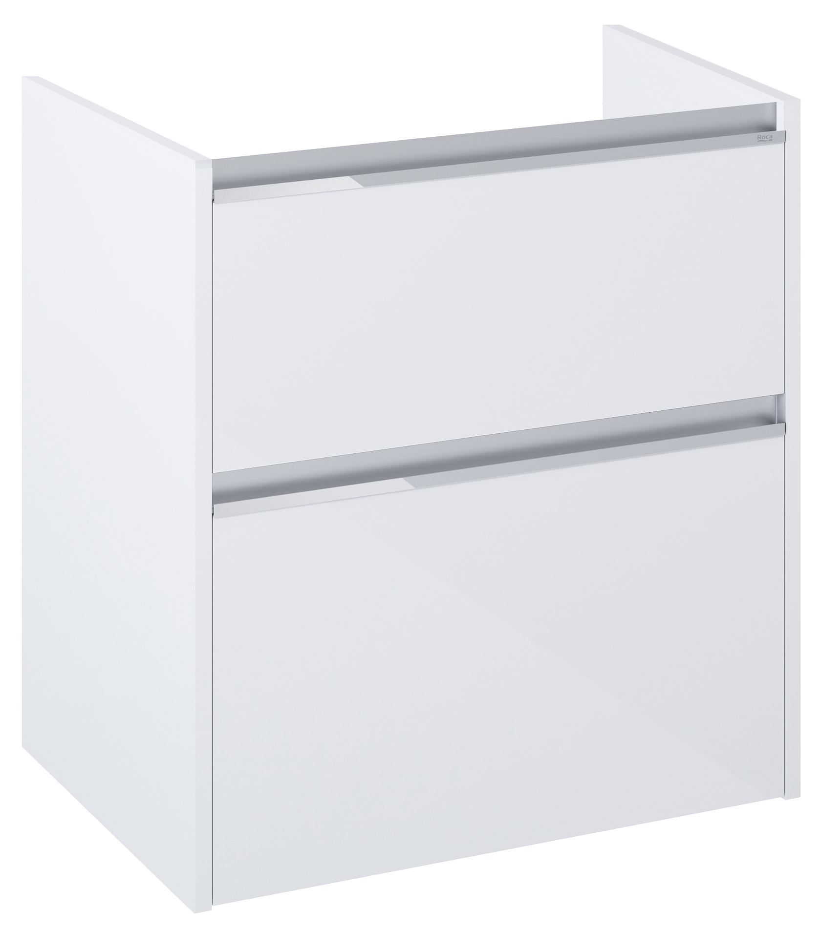 Roca Gap Pro szafka 58,5x37,6x63,5 cm podumywalkowa wisząca biały połysk A857908806