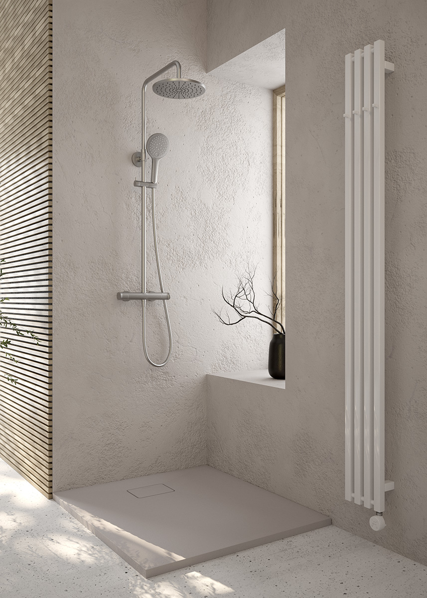 Oltens Stang S (e) grzejnik elektryczny 180x18 cm biały 55125000 - Wysyłka w 24h