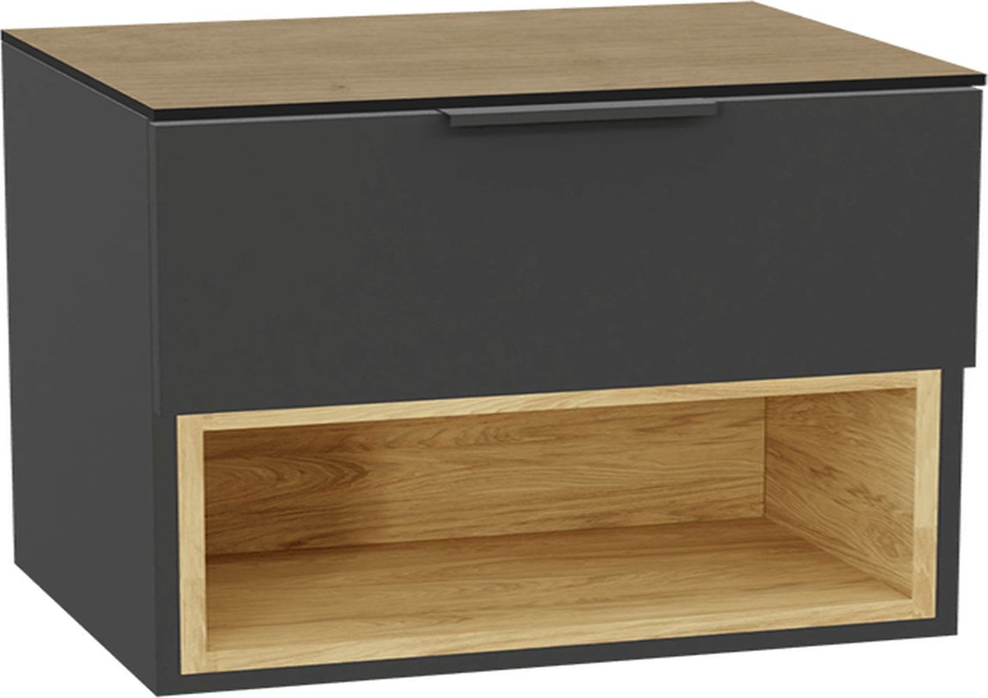 Excellent Tuto 2.0 blat naszafkowy 80x46.5 cm dąb Hikora MLEX.2116.800.BL