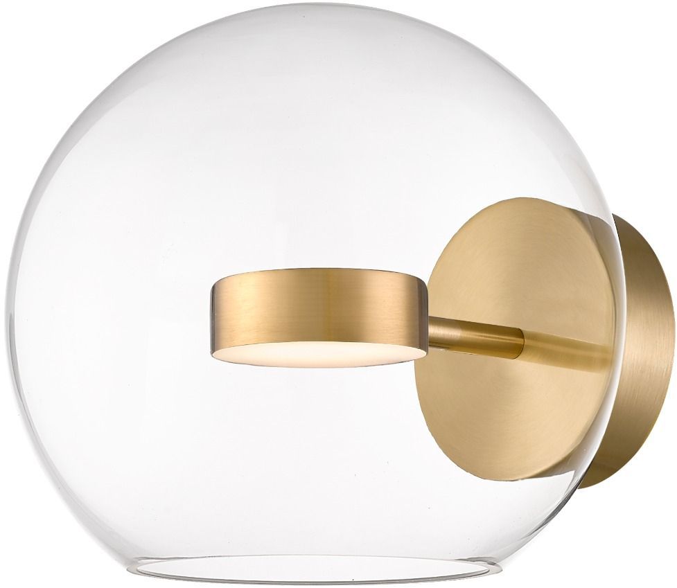 Zuma Line Enceladus kinkiet 1x5 W przezroczysty-złoty W0428-01D-L4AC - Wysyłka w 24h