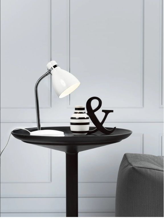 Nordlux Cyclone lampa biurkowa 1x15 W biała 73065001